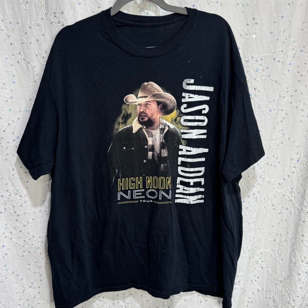 Jason Aldean Black Short Sleeve Tee